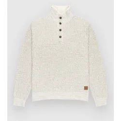 Quiksilver Boulevard Des Plages Upd Strickpullover snow white heather Gr. S