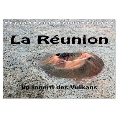 La Réunion, Im Inneren des Vulkans (Tischkalender 2026 DIN A5 quer), CALVENDO Monatskalender