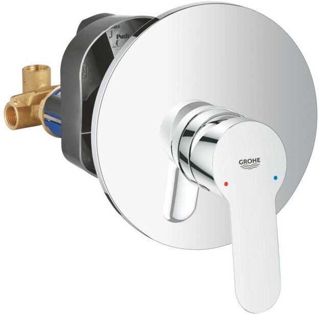 Grohe Start Edge Brausearmatur 29082000 Unterputz, chrom, inkl. Einbaukörper