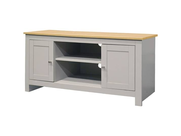 Lowboard EMERALD Landhaus 120 x 39 x 58 cm teilmassiv...