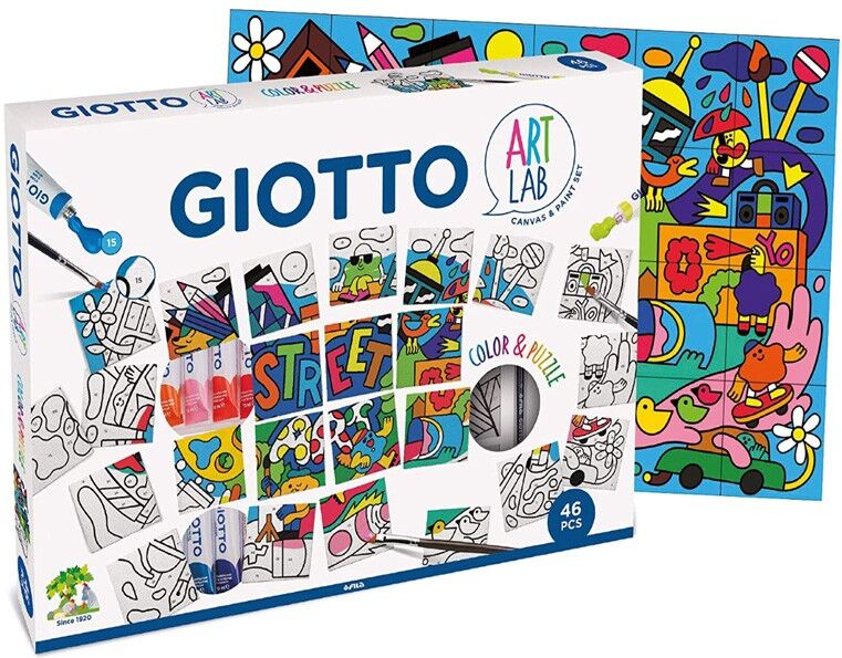 Giotto Art Lab Color & Puzzle