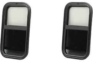 Getint Gehard Glas RV Raam Set 2 Stück - Vervangraam - für Camper, Caravan, RV & Montage