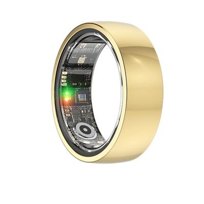 Verbesserter Smart Ring Unisex Gesundheitsarmband - Ip68 wasserdichter Fitness Tracker mit Schlafüberwachung Schrittzählung und Distanzaufzeichnung Funktionen für iPhone und Android Geräte.