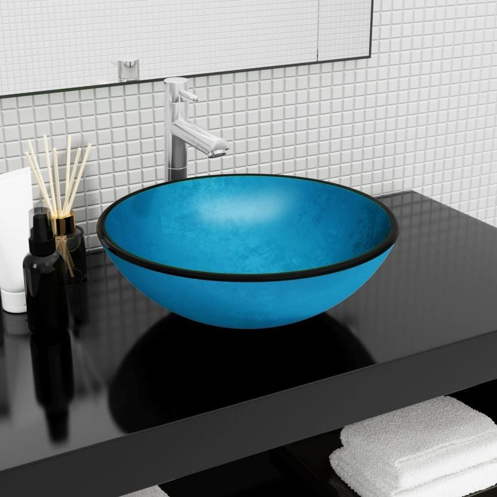 Modern Gehard Glas Wastafel voor Badkamer en Keuken