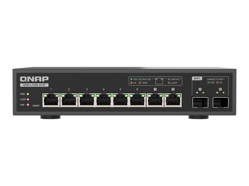 QNAP QSW-L3208-2C6T - Switch - managed - 2 x (QSW-L3208-2C6T)