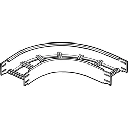 Legrand 8312114 Bogen B400mm Innenradius 445mm