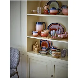 Bloomingville - Saul Bowl - Rose - Stoneware, Schüssel + Schale, Rosa