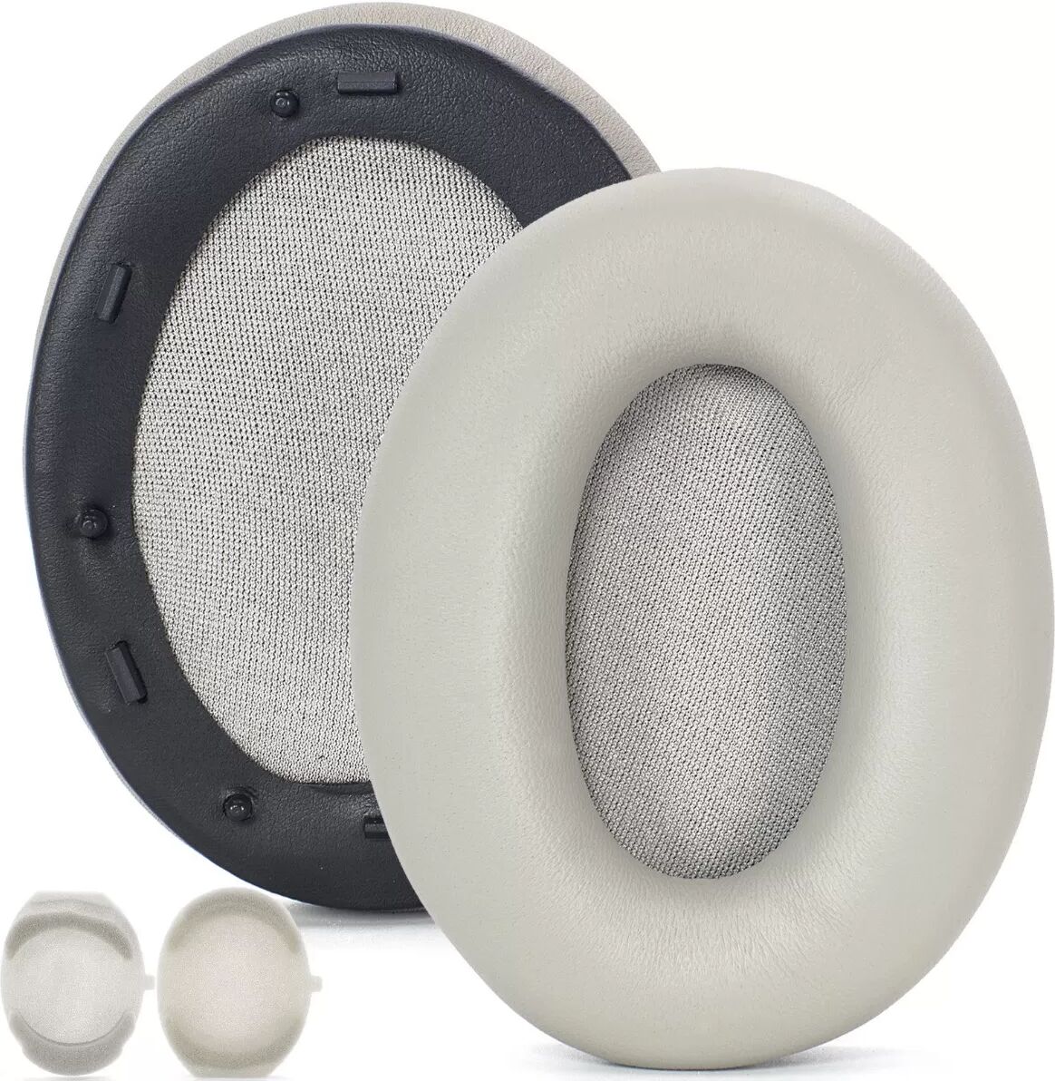 INF Goldene Lammnappa-Ohrpolster kompatibel mit Sony WH-1000XM3 (WH1000XM3) - 2er-Pack