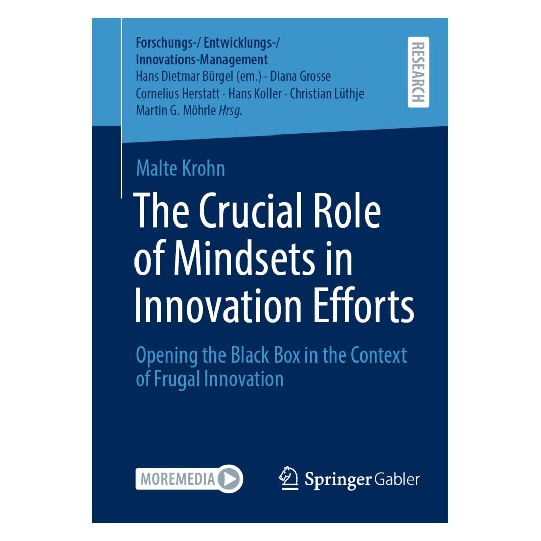Springer The Crucial Role of Mindsets in Innovation Efforts (Englisch, Softcover, Malte Krohn) (56906772)