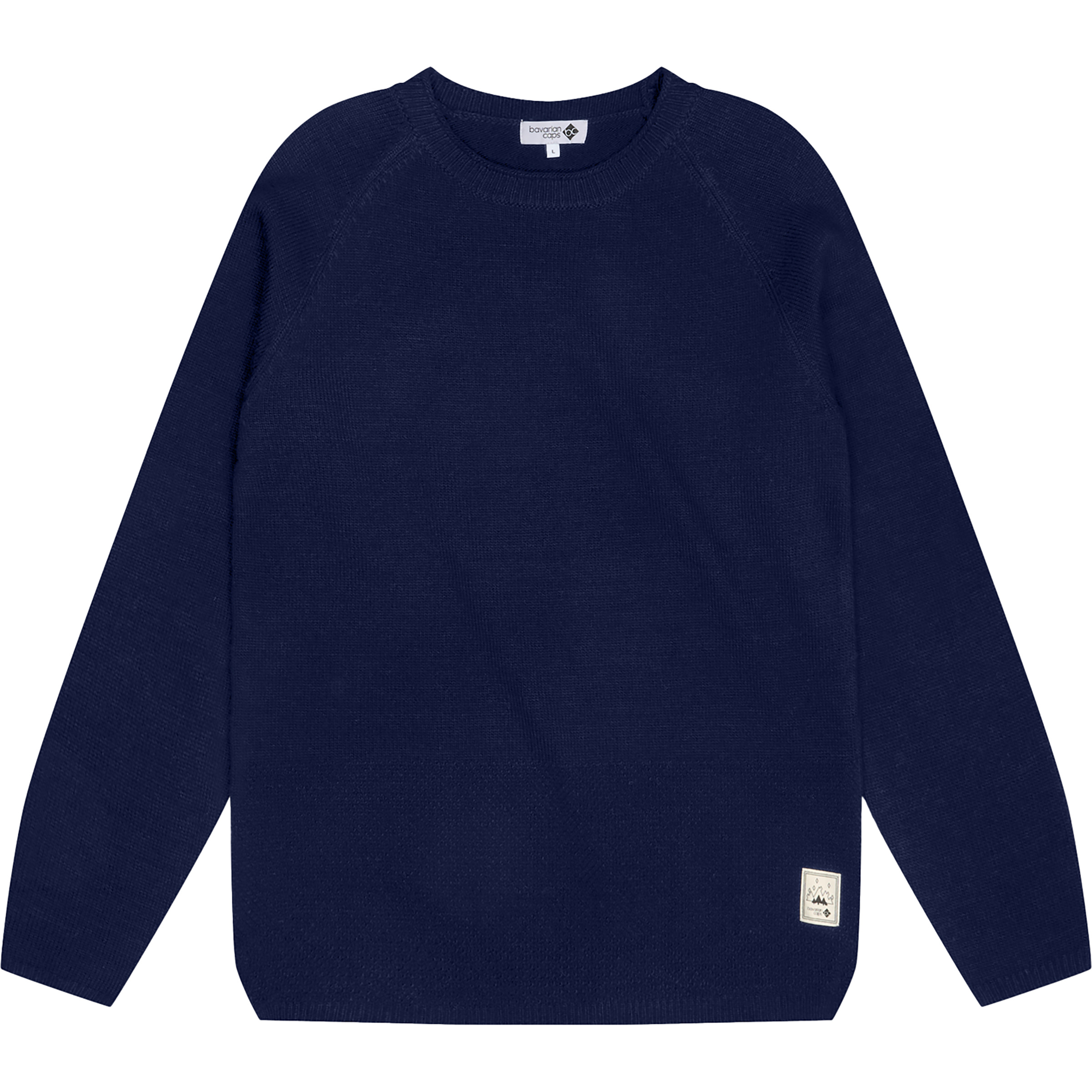 Bavarian Caps Quirin Strick Herren Pullover blau Größe XL Lifestyle Elastisch
