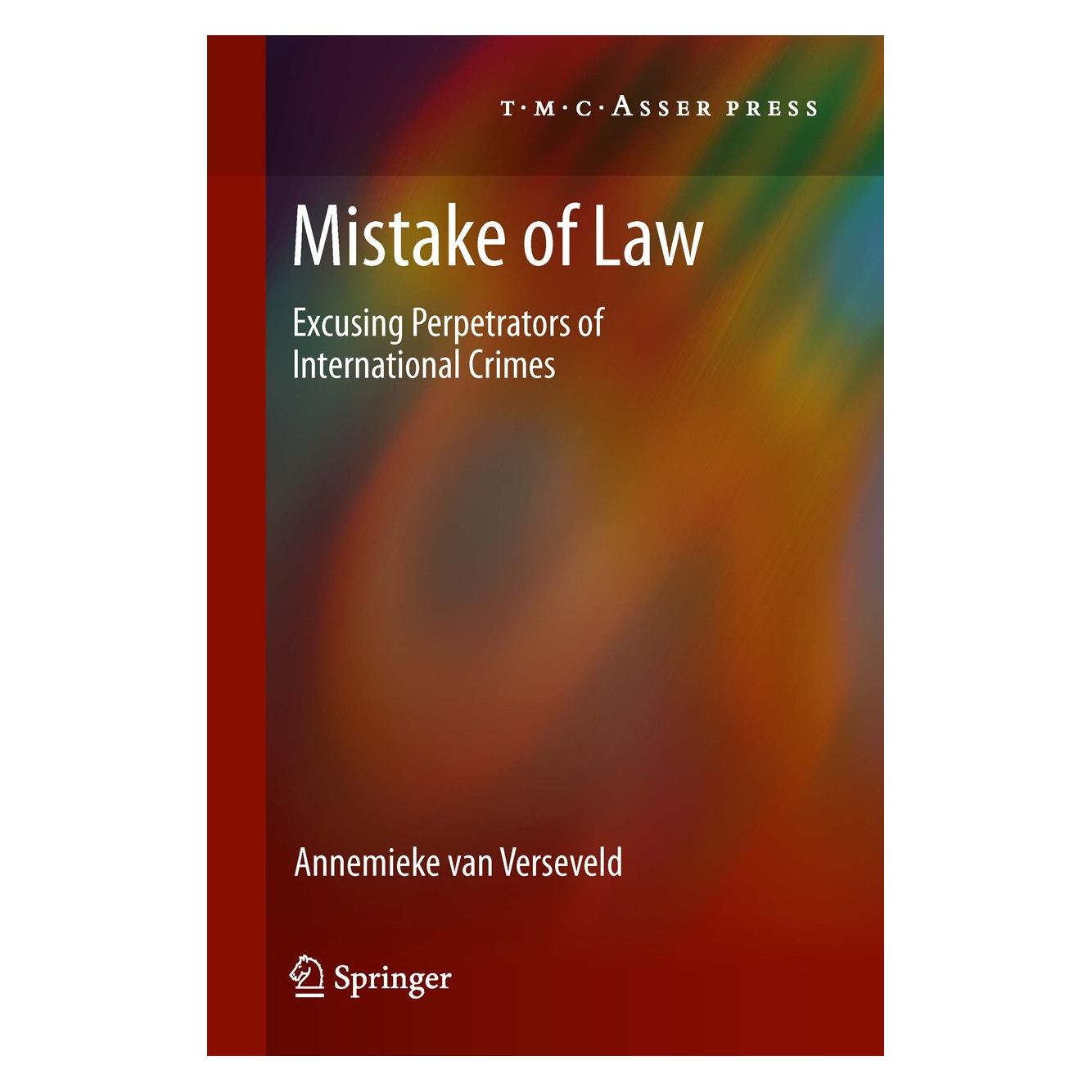 T.M.C. Asser Press Mistake of Law (9789067048668)