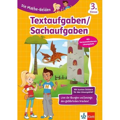 Die Mathe-Helden Textaufgaben/Sachaufgaben 3. Klasse, Geheftet von , Klett Lerntraining bei PONS Langenscheidt GmbH, 978-3-12-949419-6