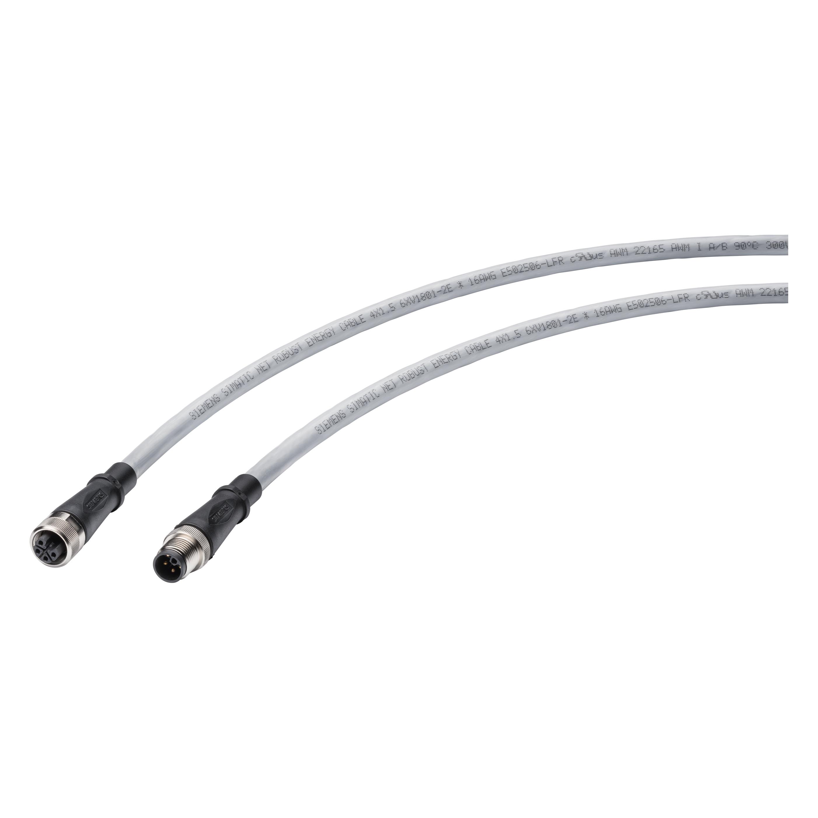 Siemens Robust Power Conn. Cable (0.50 m) (6XV18016EE50)