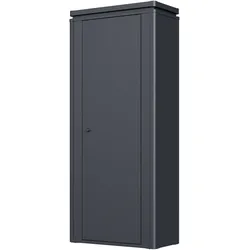 Weide Noble Gartenschrank 600 L   Verzinkter Stahl   Anthrazit