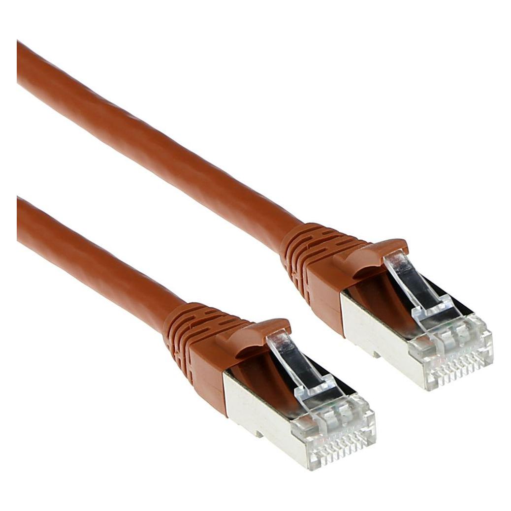 ACT FB2225 25m Cat6a SF/UTP (S-FTP) Braun Netzwerkkabel (S/FTP, CAT6a, 25 m) (FB2225)