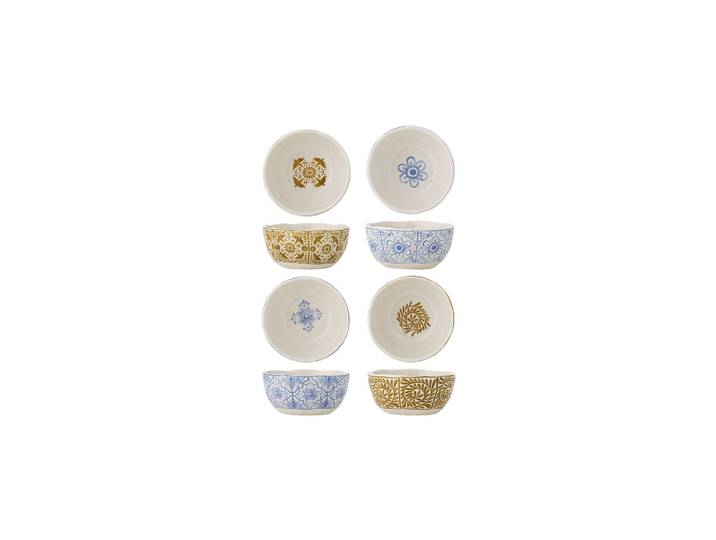 Lot de 4 bols en grès multicolore Milton
