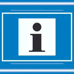 HB-Druck Information Symbol Schild A3 (297x420mm)