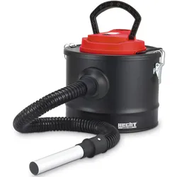 Aschesauger HECHT 12E | 800 W Saugkraft | 12-Liter-Behälter | 2,4 kg Leichtgewicht | Saugstark 18 kPa | HECHT