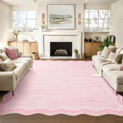 "Garvee Modern 10'X13'Area Rug,Solid Color Low Pile Stain Resistant Rug - 2'3"" x 12' Runner"