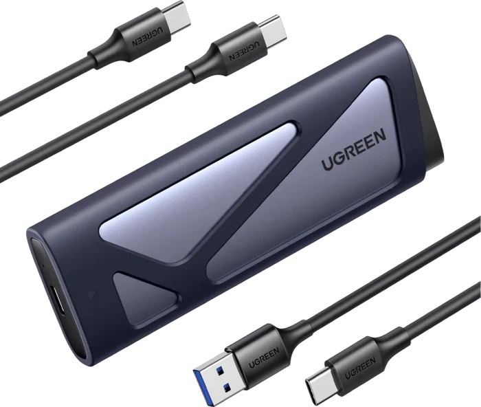 UGREEN M.2 NVMe/M.2 SATA SSD Enclosure (10 Gbps)