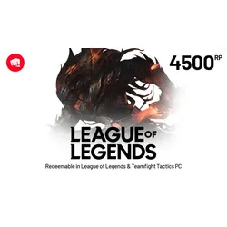 League of Legends 35 EUR - 4500 Riot Points