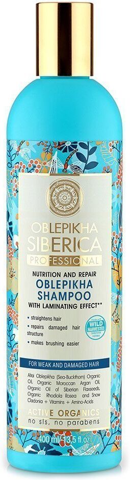 Natura Siberica Oblepikha Shampoo (Damaged Hair) 400ml