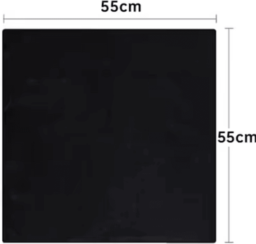 Inspire Curations PurrShield Cat Grooming Wrap For Nail Trimming & Safe Handling black 55x55cm