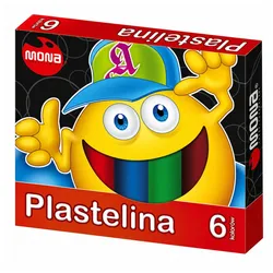 MONA Schul-Knetmasse 6 Farben
