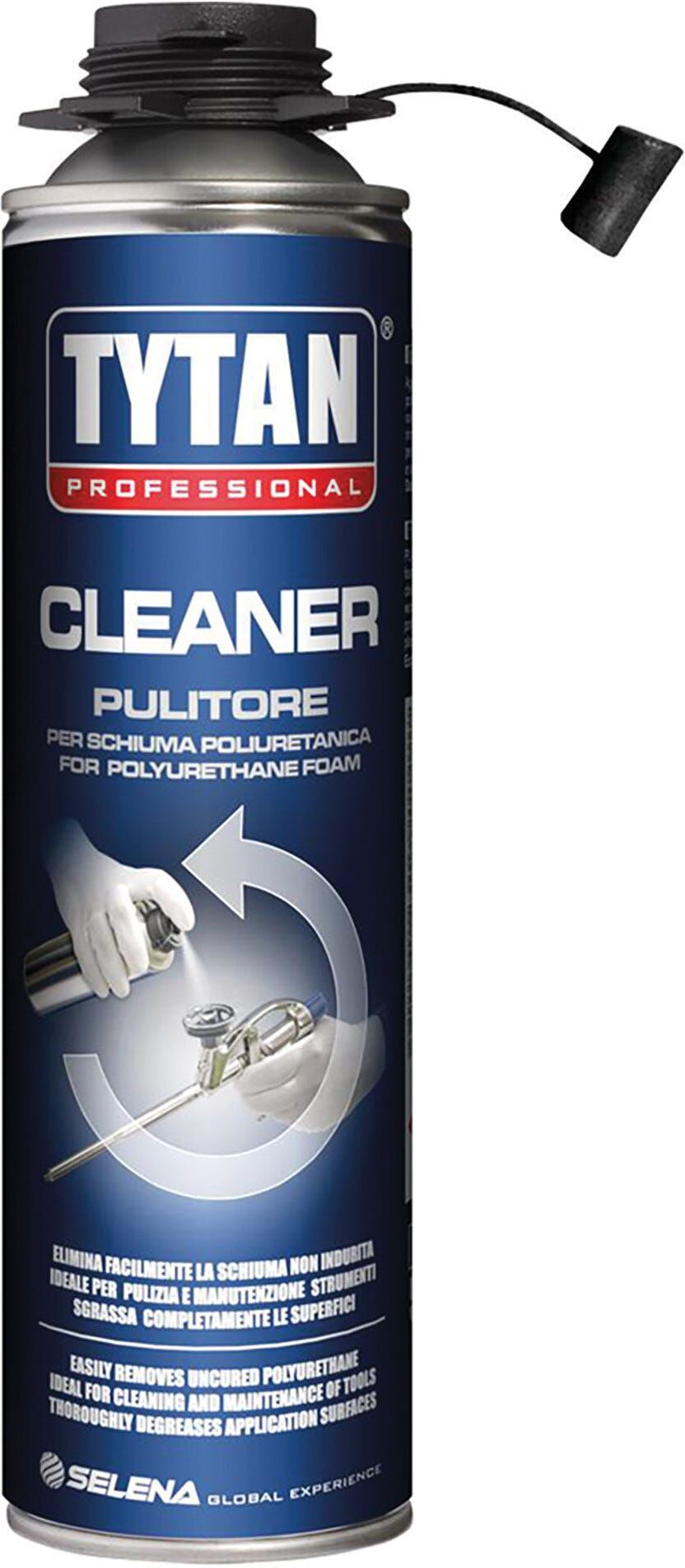 Tytan PULITORE  CLEANER 500 ml PER SCHIUMA POLIURETANICA