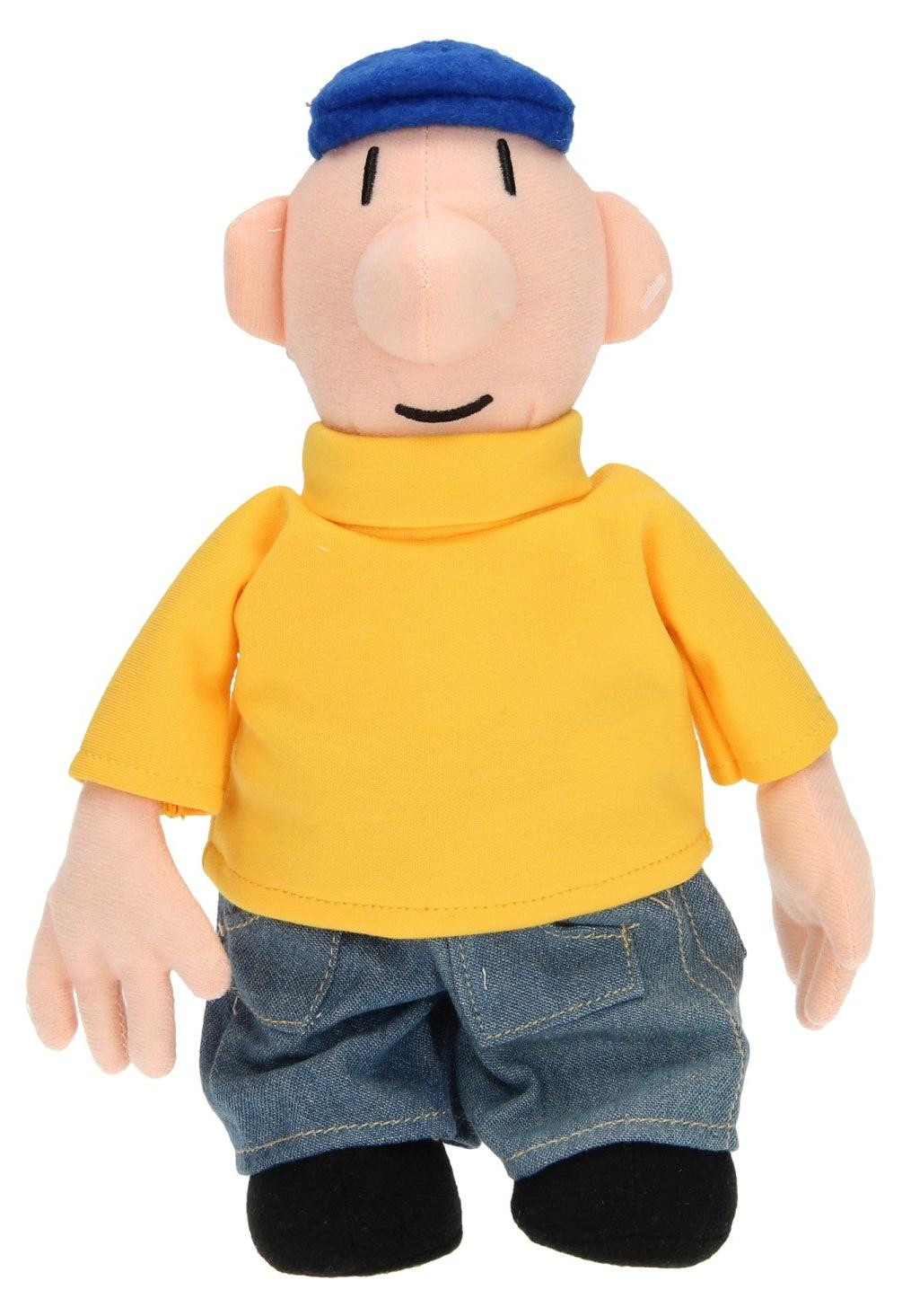 Bullseye Network knuffel - Geel - 25 cm