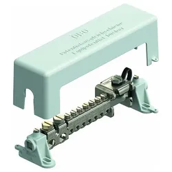 OBO Bettermann Potentialausgleichsschiene 1801 VDE 217mm grau