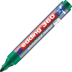 Edding Whiteboardmarker 360, grün, Rundspitze, Strichbreite 1,5-3mm, abwischbar