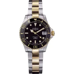 Davosa Diving Ternos Medium Automatic Ceramic 200m 166.197.50 - schwarz,gold,silber - 36.5mm