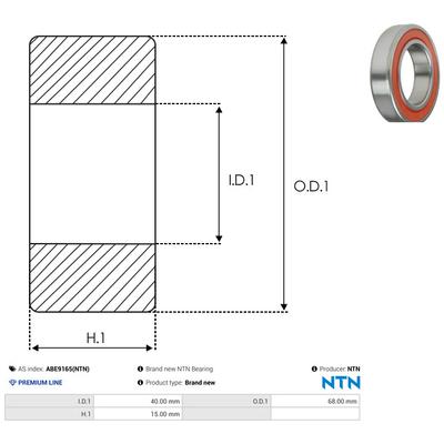AS-PL Lager abe9165ntn