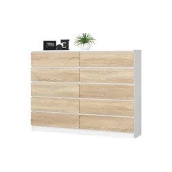Kommode 160 cm breit  ¦ mehrfarbig ¦ Maße (cm): B: 160 H: 121