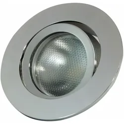 IDV Einbauleuchte GU5,3 und GU10, 50W, Aluminium, IP20
