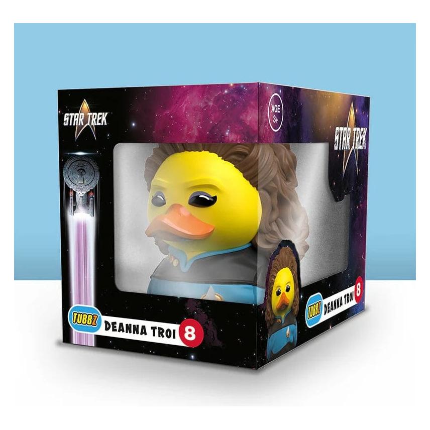 Numskull Best of Boîte Canard de bain - Star Trek - Deanna Troi - 9cm (153388)