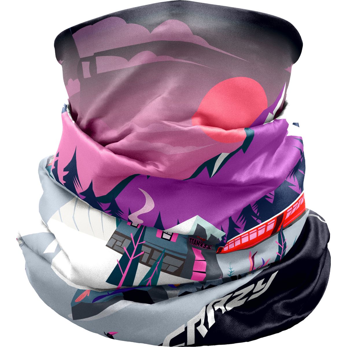 Crazy Neck Gaiter Light selfie (X186) TU W26385001X-00 X186 TU