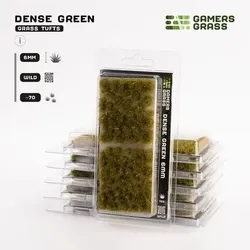 GamersGrass Dense Green 6mm Tufts Wild