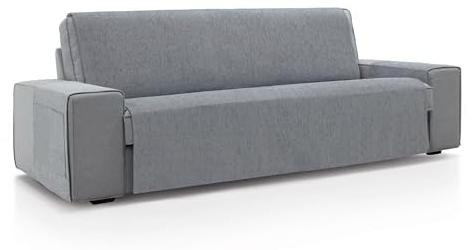 Extra Zachte Sofa Cover voor 3-Zits Sofa, Lichtgrijs