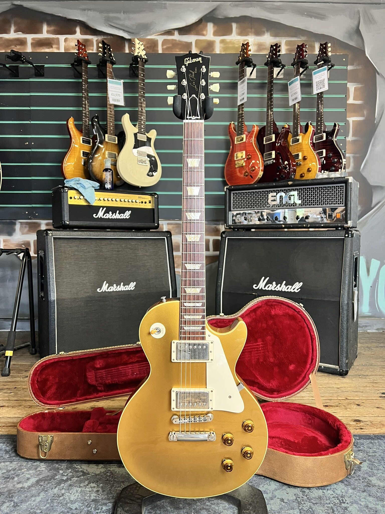 Gibson Custom Shop 1957 Les Paul Standard Reissue Goldtop 2003 Electric Guitar   Goldtop - Refurbished