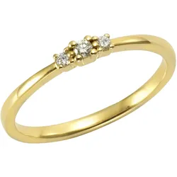 Orolino Ring Gold 585 mit 3x Brillant zus. 0,08ct.