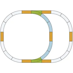 Piko 35302 G Gleis Ergänzungs-Set 600 mm (Spur IIG)