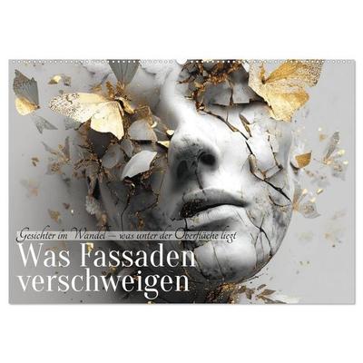 Was Fassaden verschweigen (Wandkalender 2027 DIN A2 quer), CALVENDO Monatskalender