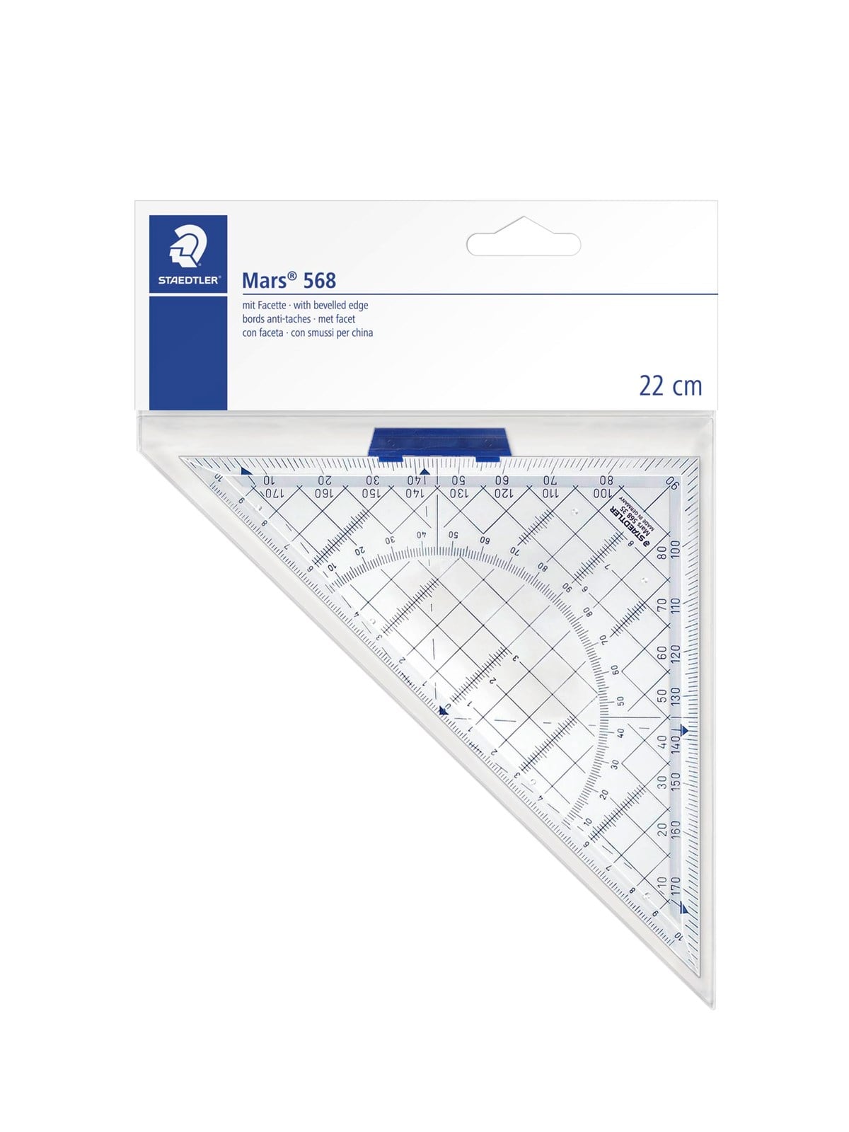 Staedtler Geometry set square 22cm with grip