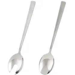 RÖSLE VS 600 Salatbesteck  28 cm - silber