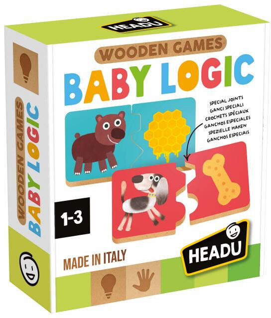 Wooden Game Baby Logic - Headu