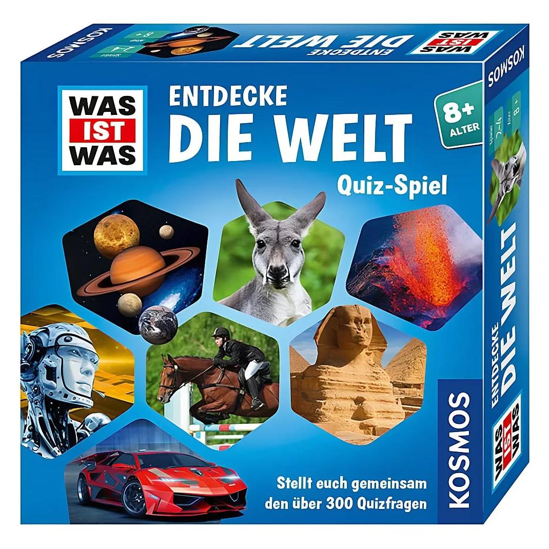 Kosmos WAS IST WAS - Entdecke die Welt Quiz-Spiel (Deutsch, 1 - 4 Spieler) (34936539)