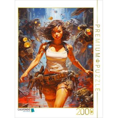 CALVENDO Puzzle Elegante Weltraumprinzessin | 2000 Teile Lege-Größe 90x67cm Foto-Puzzle für glückliche Stunden, Sonstige von , Calvendo Puzzle