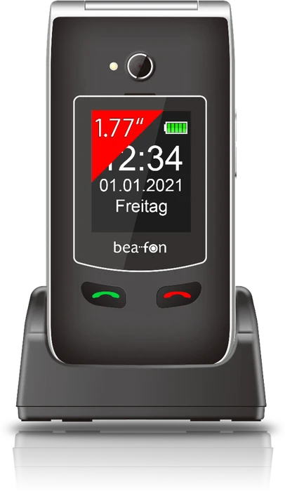 bea-fon SL645plus schwarz-silber